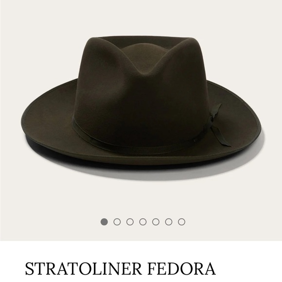 Stetson Stratoliner hat in Sage 7 5/8 NWT - Picture 3 of 7